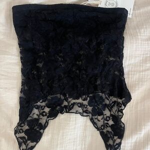 Urban outfitters lace tube top